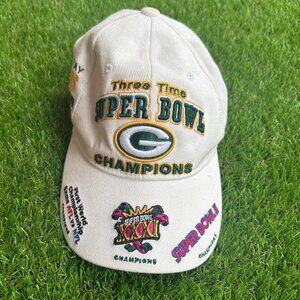 Green Bay Packers Super Bowl Champions Hat – Vintage NFL Cap